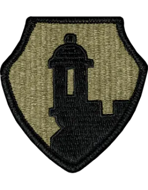1st Mission Support Command Scorpion Patch With Velcro Backing