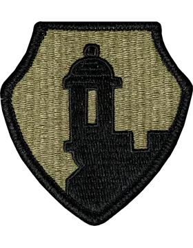 1st Mission Support Command Scorpion Patch With Velcro Backing