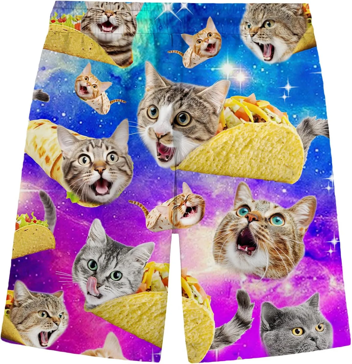 ACEPrints Funny Hawaiian Shorts for Men Casual Shorts Men Retro Hawaiian Mens Shorts Swim Shorts for Men Mens Swim Trunks