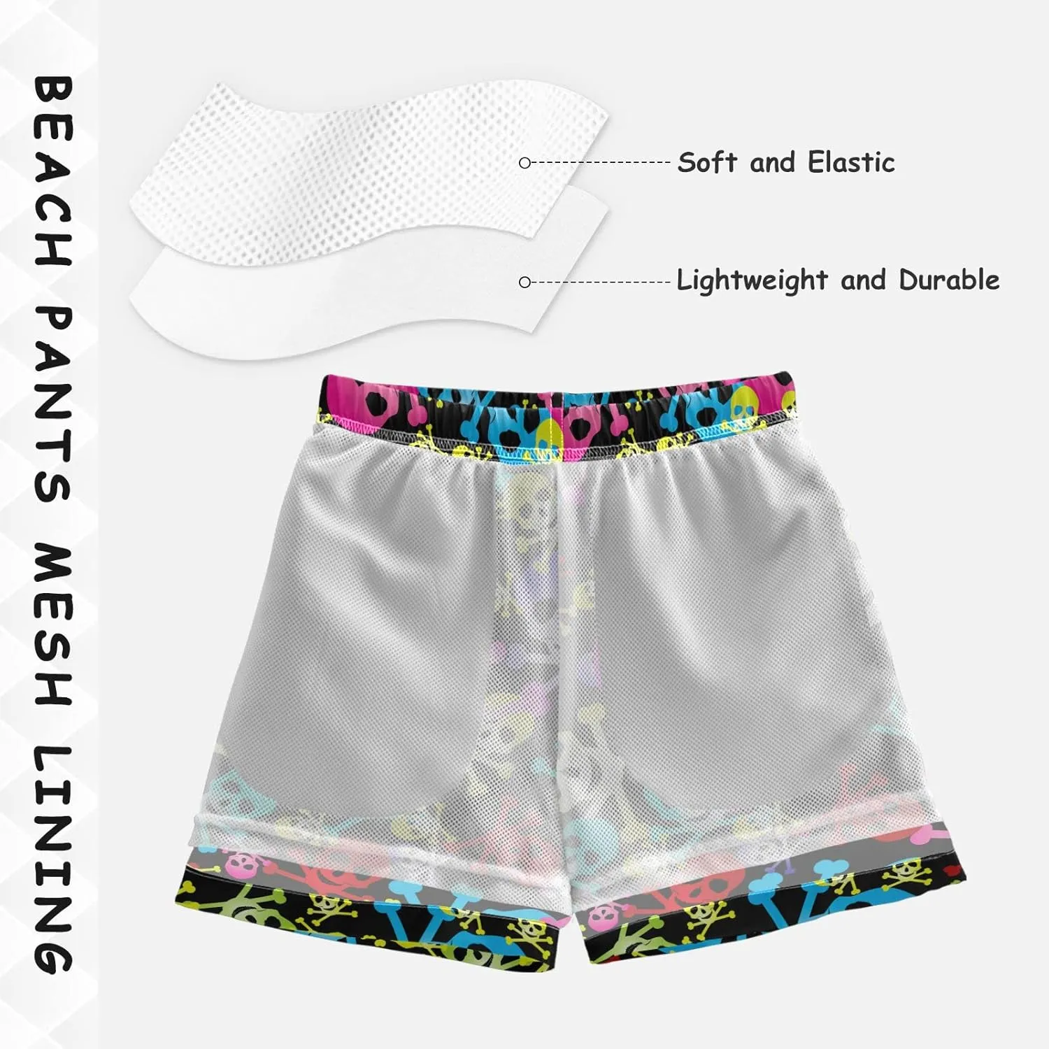 Aflyko Boys' Board Shorts Girl Swim Trunk Beach Swimwear Bathing Suit Summer Quick Dry