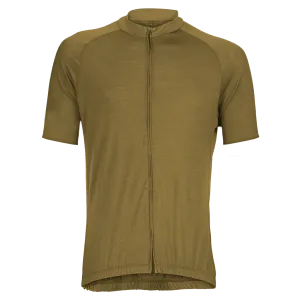 Army Olive Merino Wool Jersey