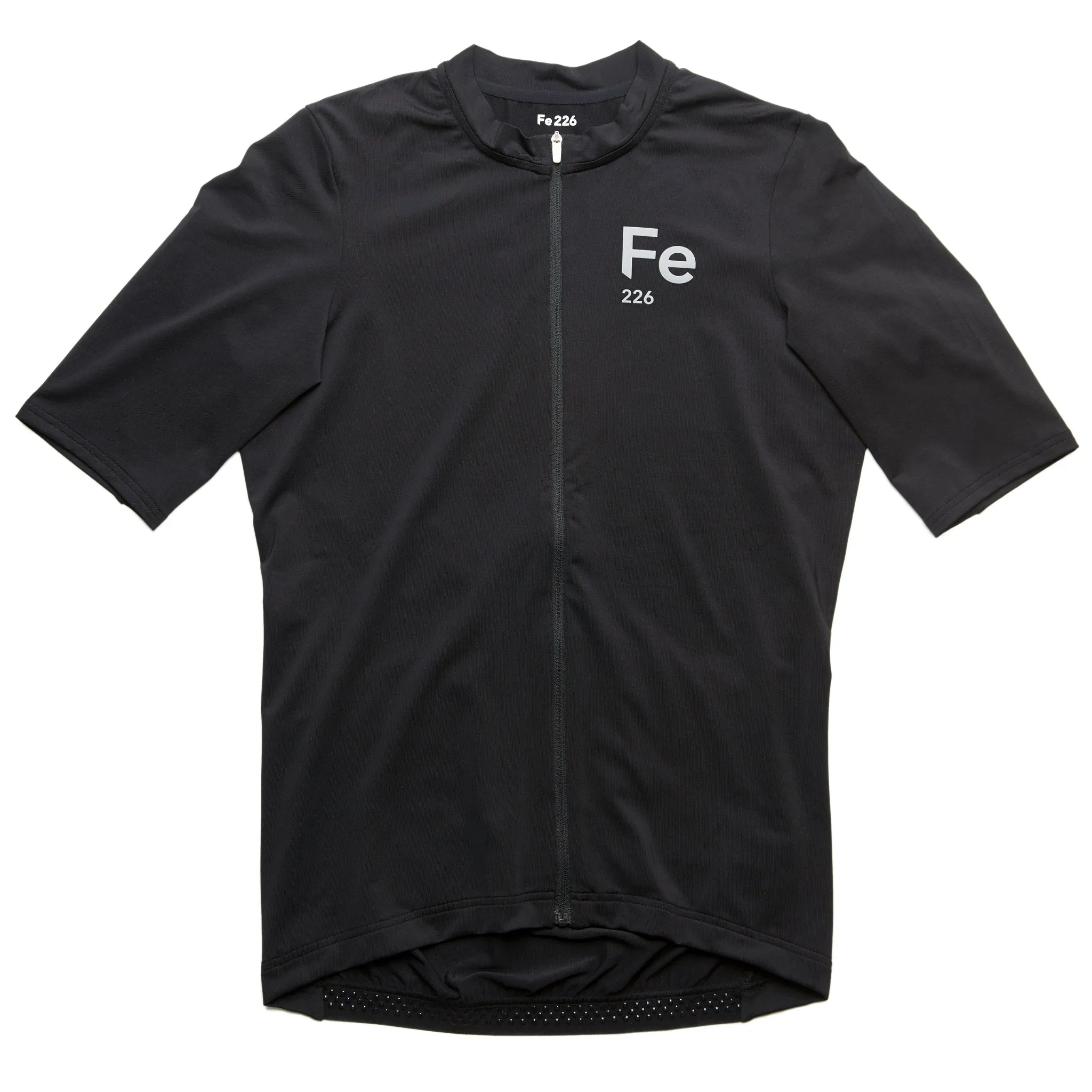 Black Cycling Jersey Short Sleeves - odor free high quality | Fe226