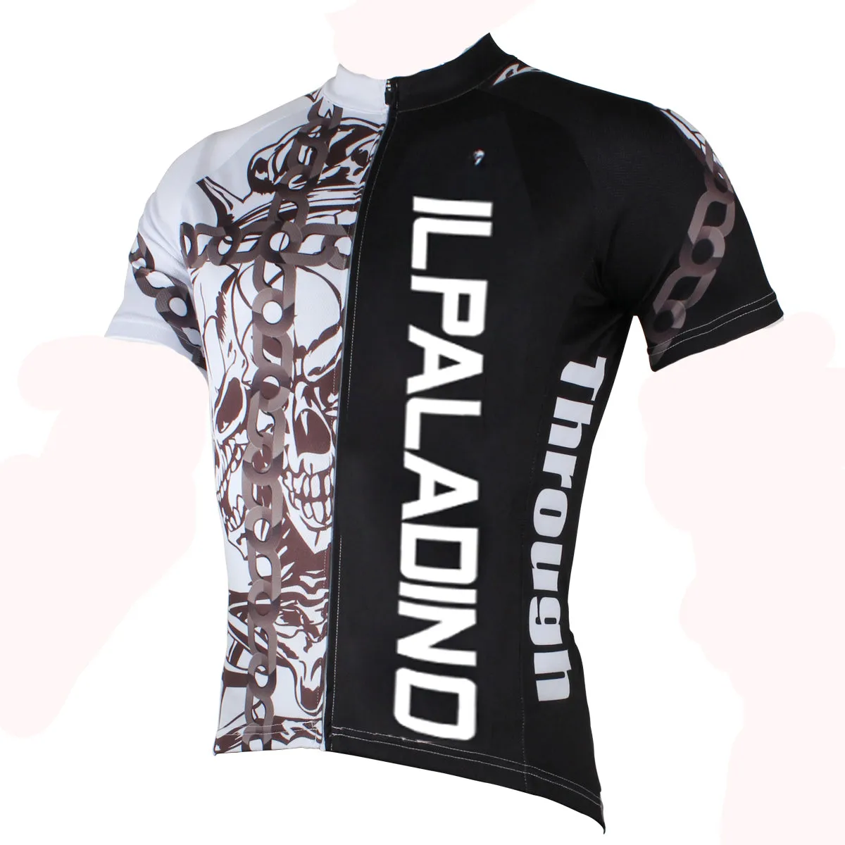 Chain Skull Cycling Jersey Men Summer Biking Shirts NO.296