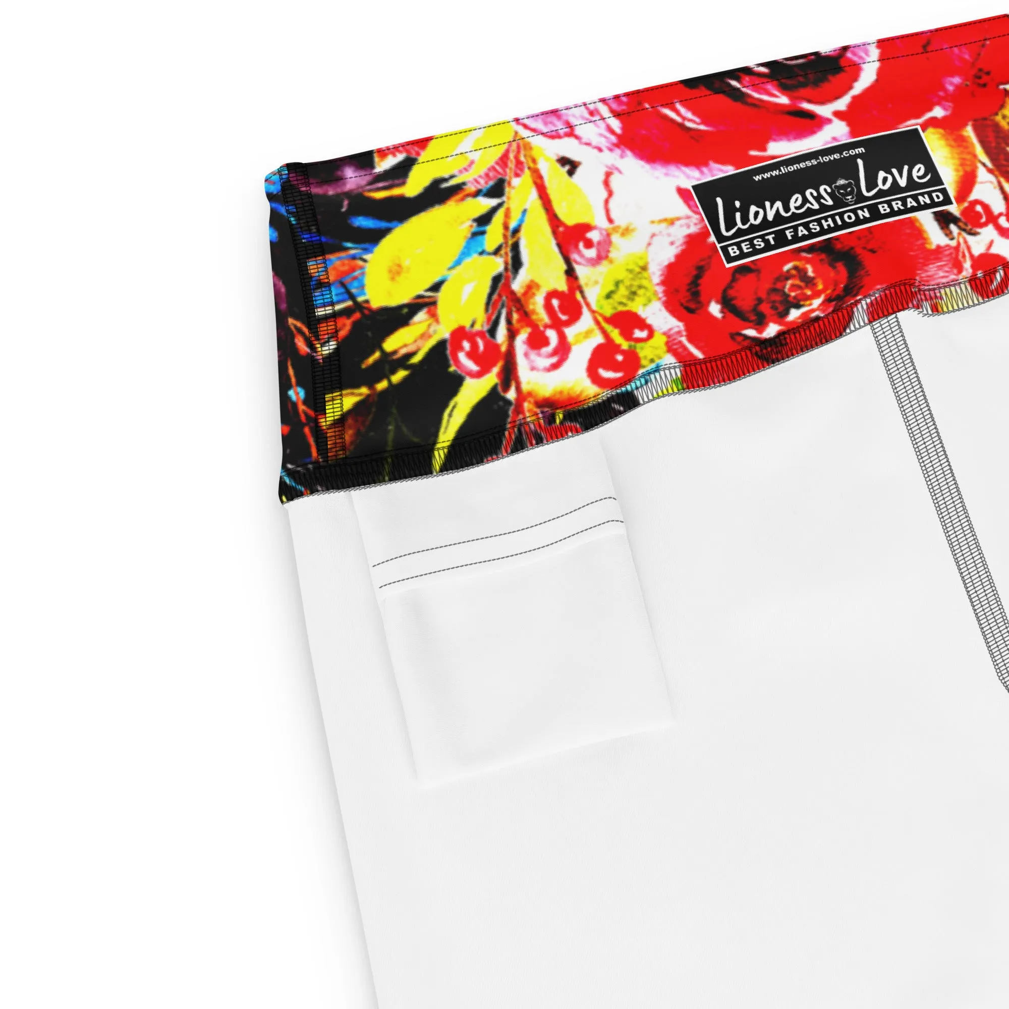 Floral Yoga Leggings, lioness-love