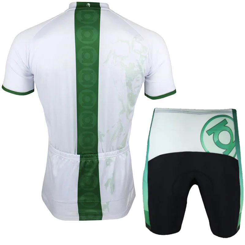 Green Lantern Cycling Jerseys Comics Super Hero Green Lantern Cycling Jersey NO.037
