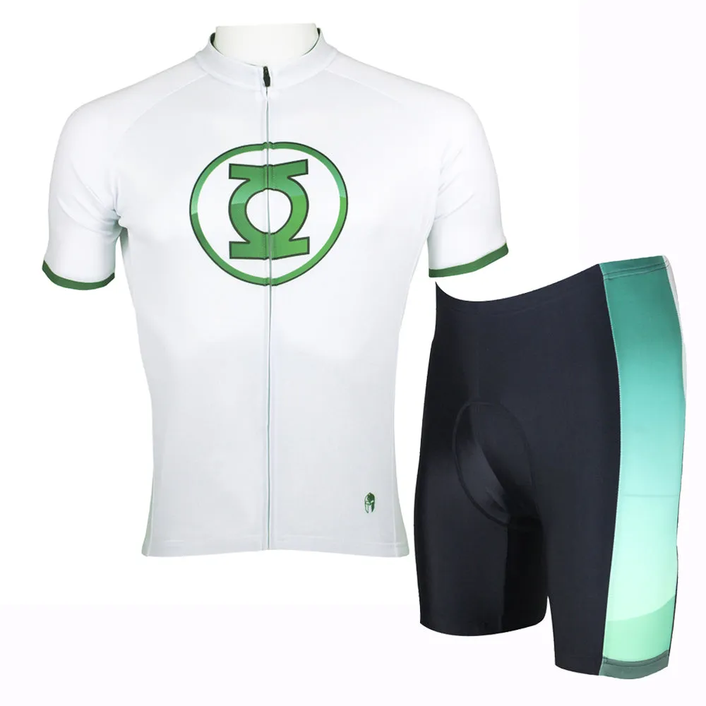 Green Lantern Cycling Jerseys Comics Super Hero Green Lantern Cycling Jersey NO.037