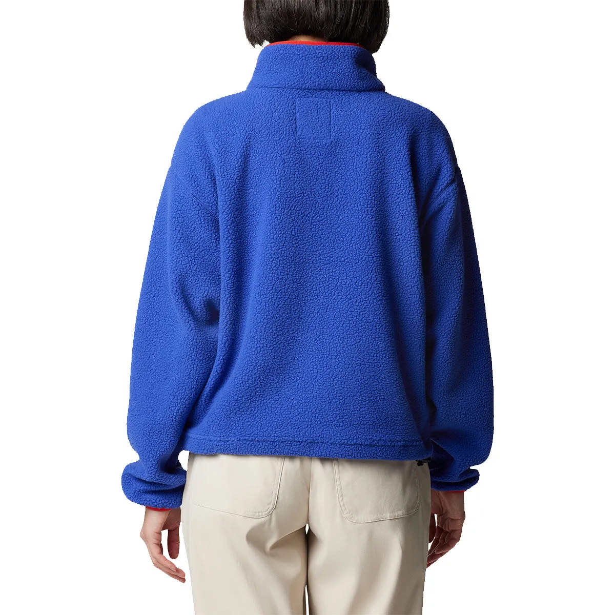 Helvetia™ II Cropped Half Snap Fleece - Clematis Blue