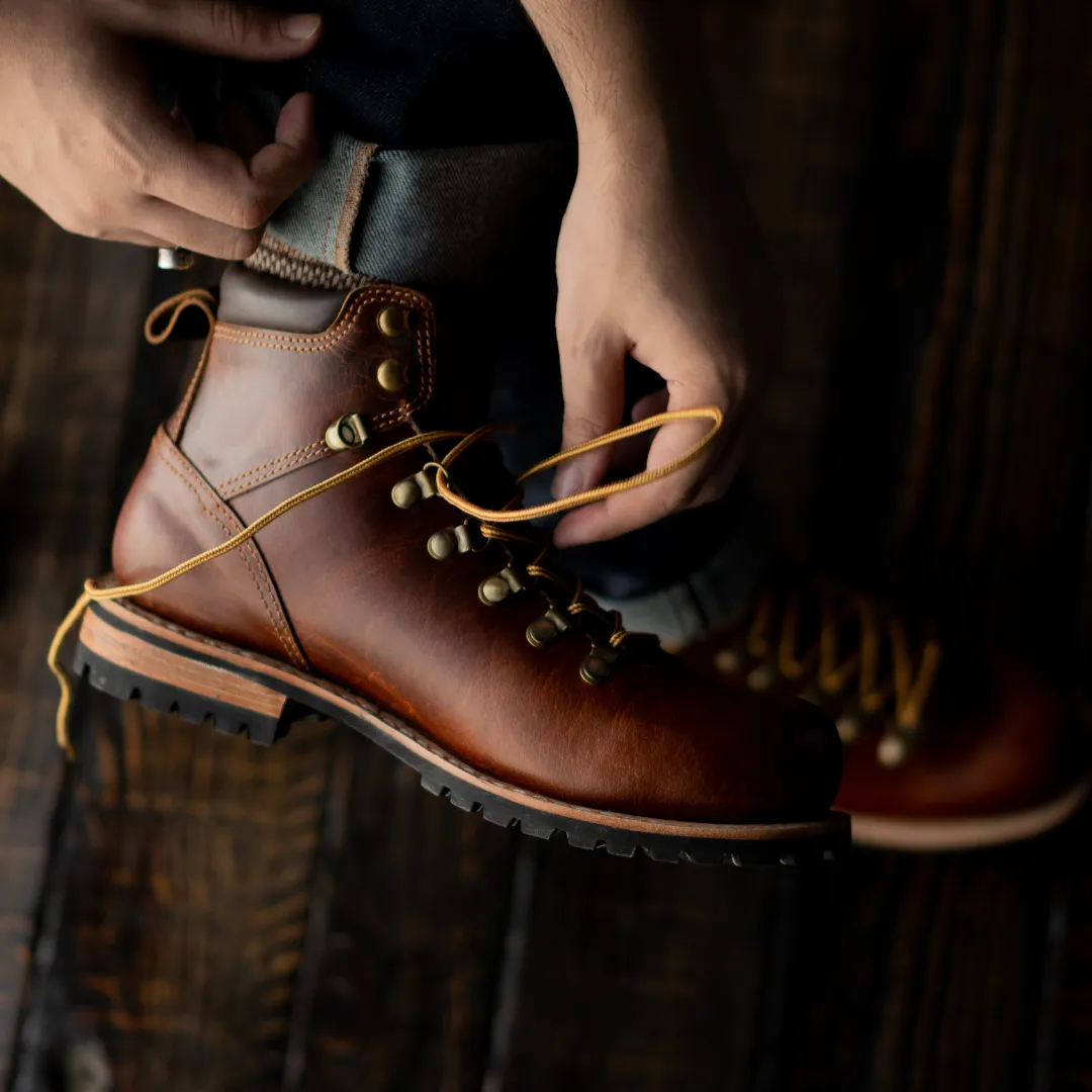Hike Boots 6" (Saddle Tan) Goodyear Welted