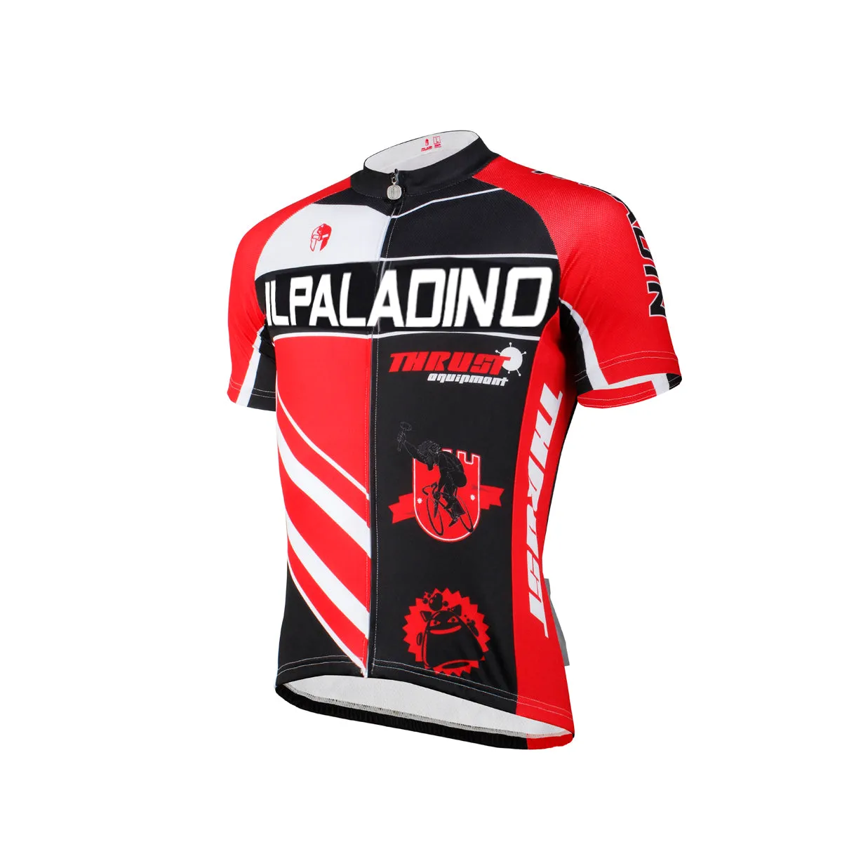 ILPALADINO Men's Cycling Apparel Quick Dry and Breathable Mountain Bike Clothing Breathable and Quick Dry Bike Shirt for Summer NO.632