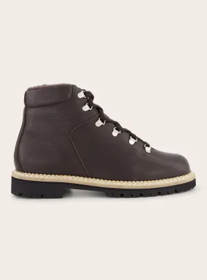 Lederen mountain boots