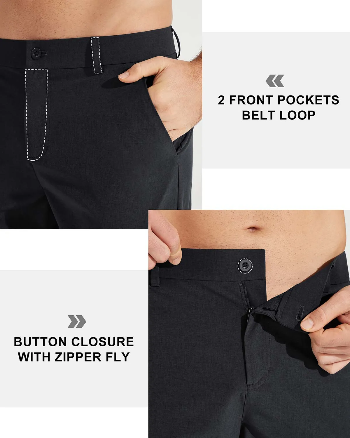 Libin Men's 30" Stretch Casual Golf Pants