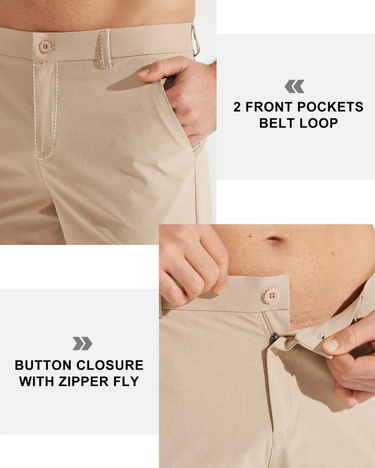 Libin Men's 30" Stretch Casual Golf Pants