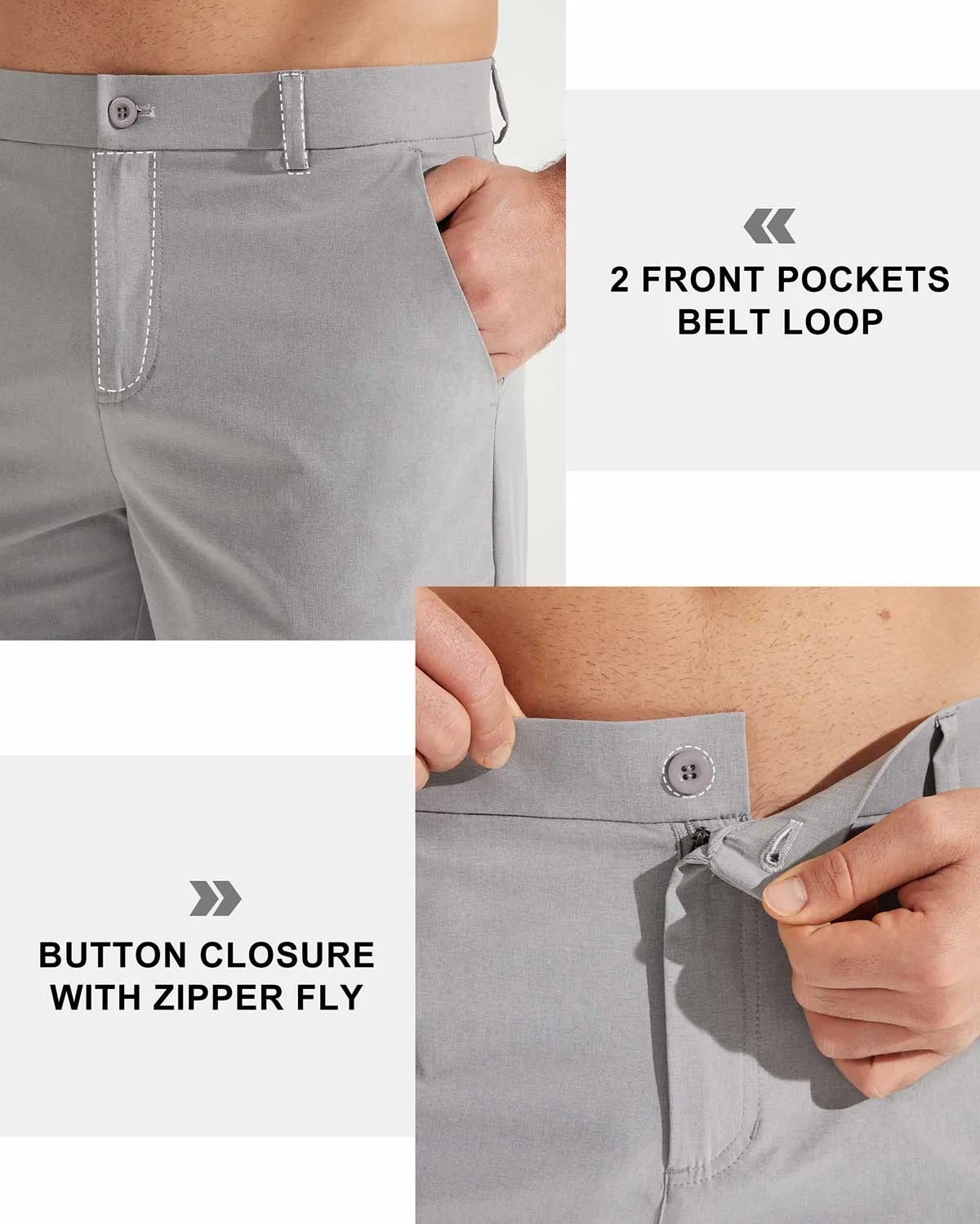 Libin Men's 30" Stretch Casual Golf Pants