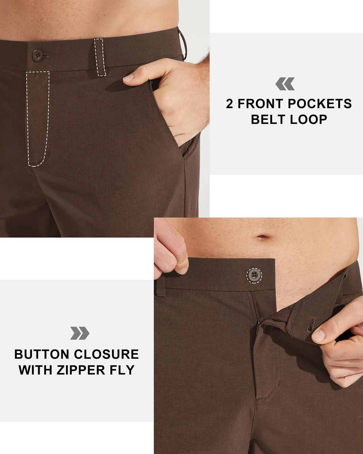 Libin Men's 30" Stretch Casual Golf Pants
