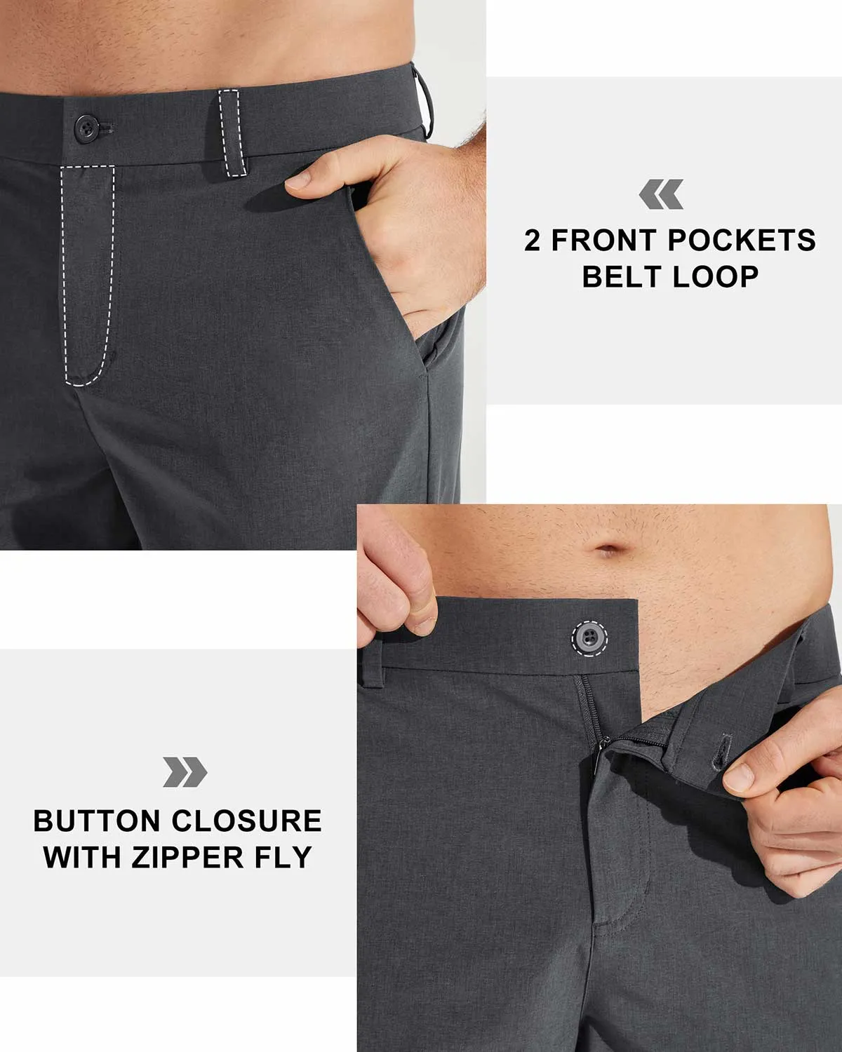 Libin Men's 30" Stretch Casual Golf Pants