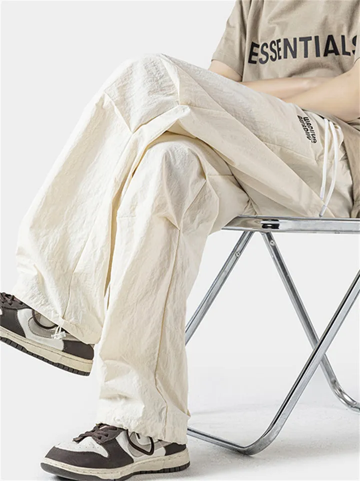 Male Lightweight Quick Dry Straight Leg Pants