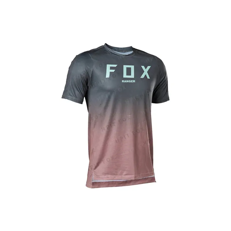 Men's cycling short sleeved T-shirt, mountaineering shirt, motorcycle off-road T-shirt,  mountain bike, cycling suit, MTB jersey
