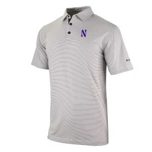 Northwestern Wildcats Men's Columbia Tucker Falls Polo