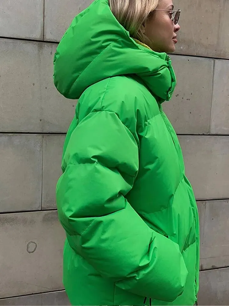 Oversized Puffer Jas