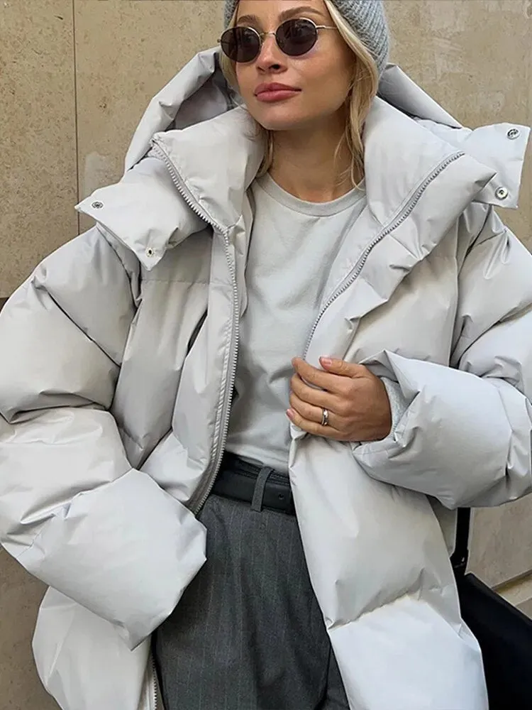 Oversized Puffer Jas