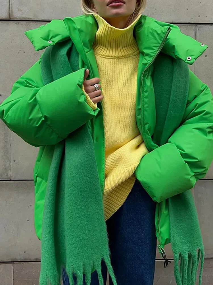 Oversized Puffer Jas