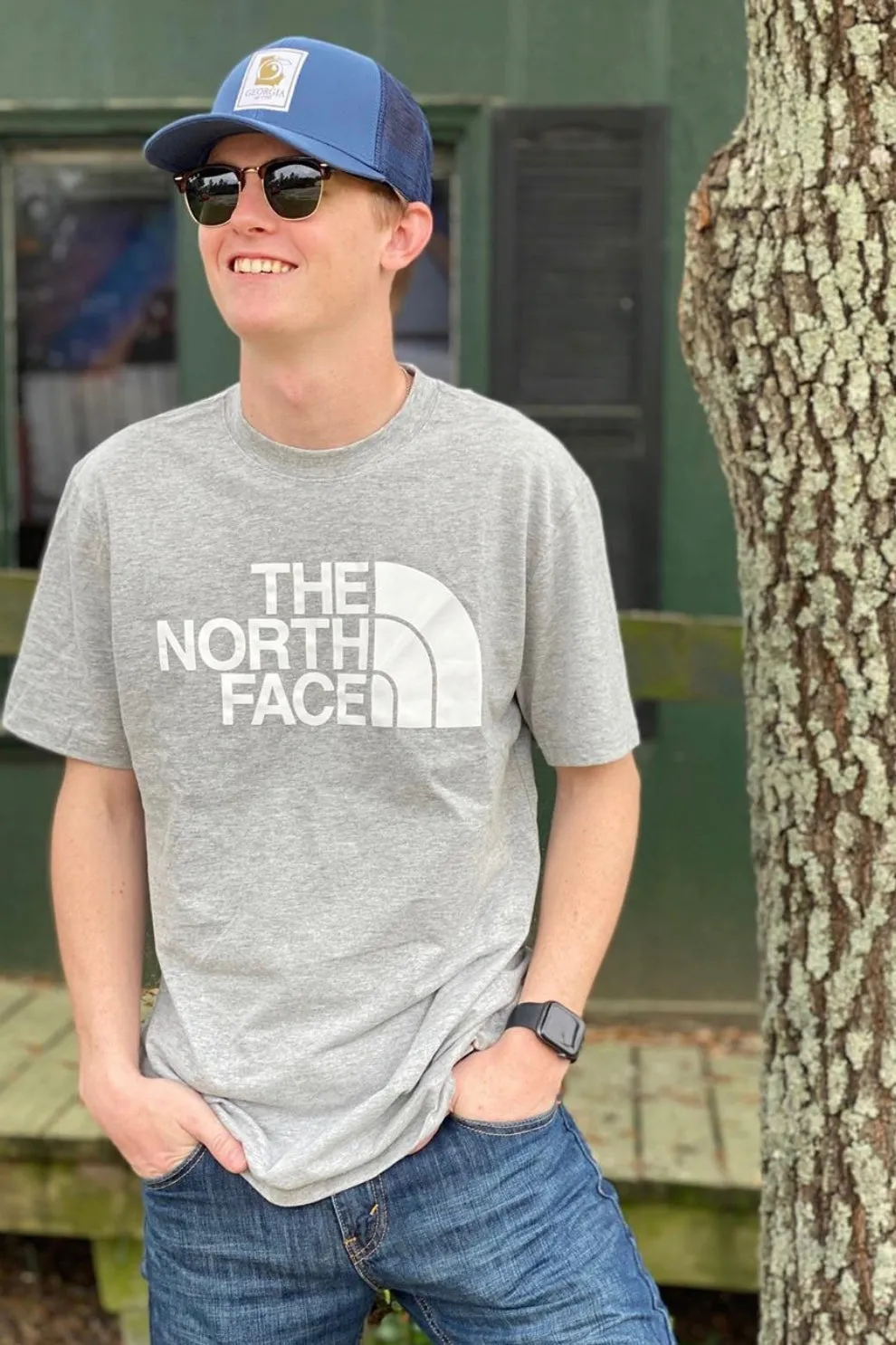 Sale - Men's The North Face Half Dome Tee