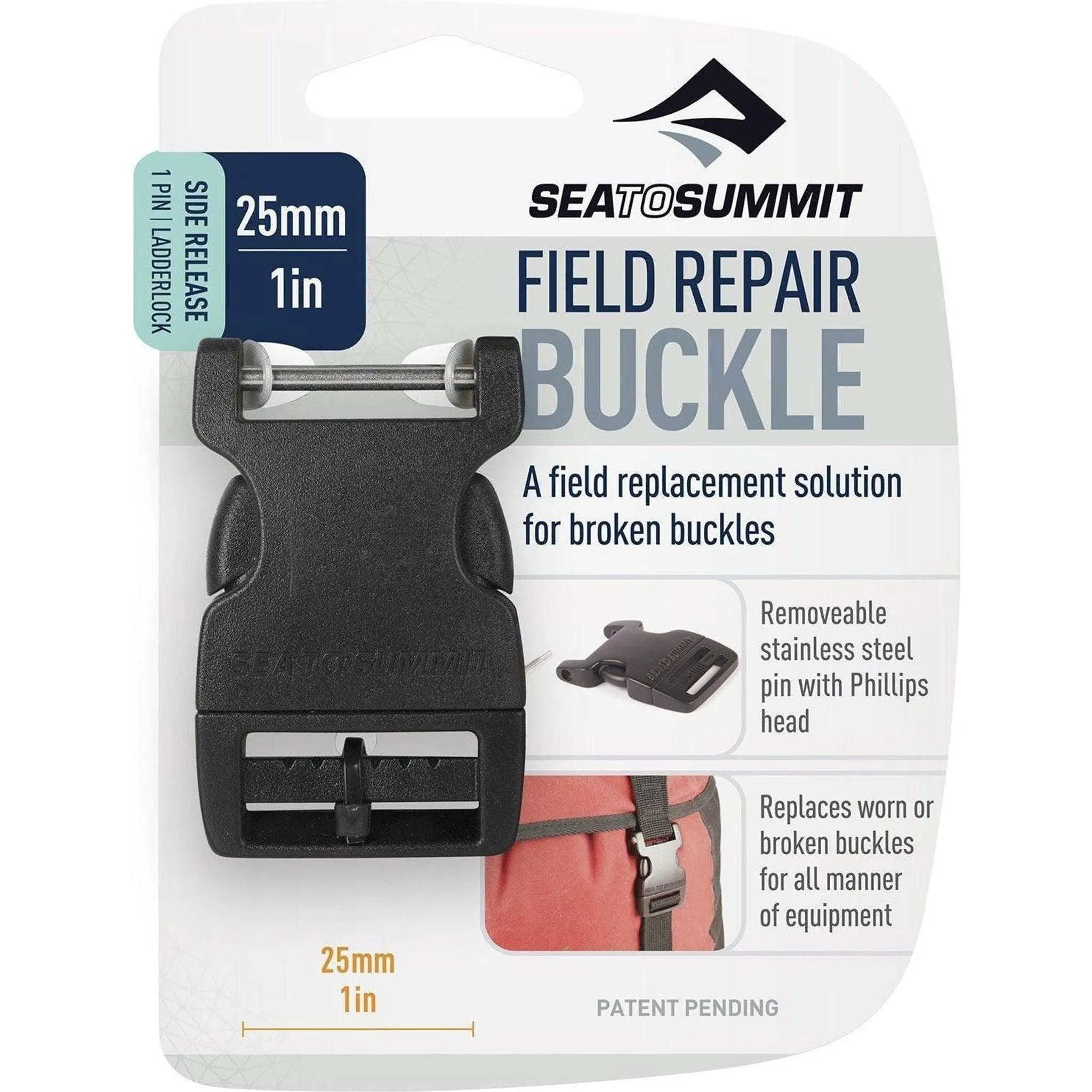 Sea To Summit Buckle 25mm Side Release 1 Pin