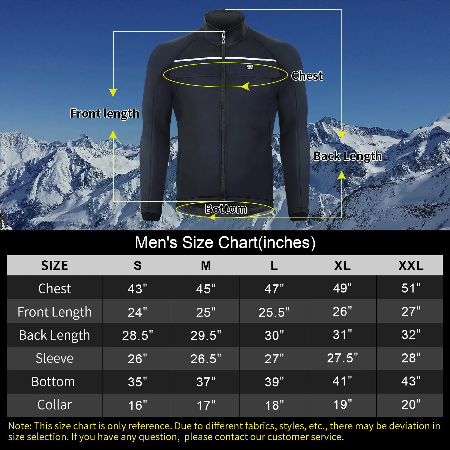 Souke Sports Men's Water Resistance Windbreaker Cycling Jacket with Pockets-JA0700-Black