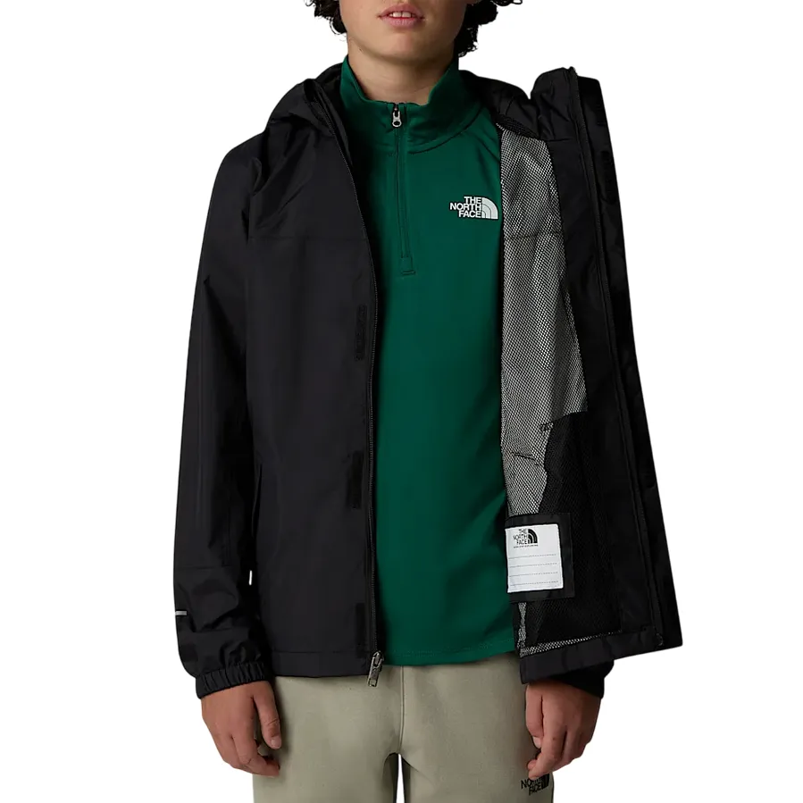 The North Face gubbino da pioggia junior Antora NF0A8A48KX7 nero