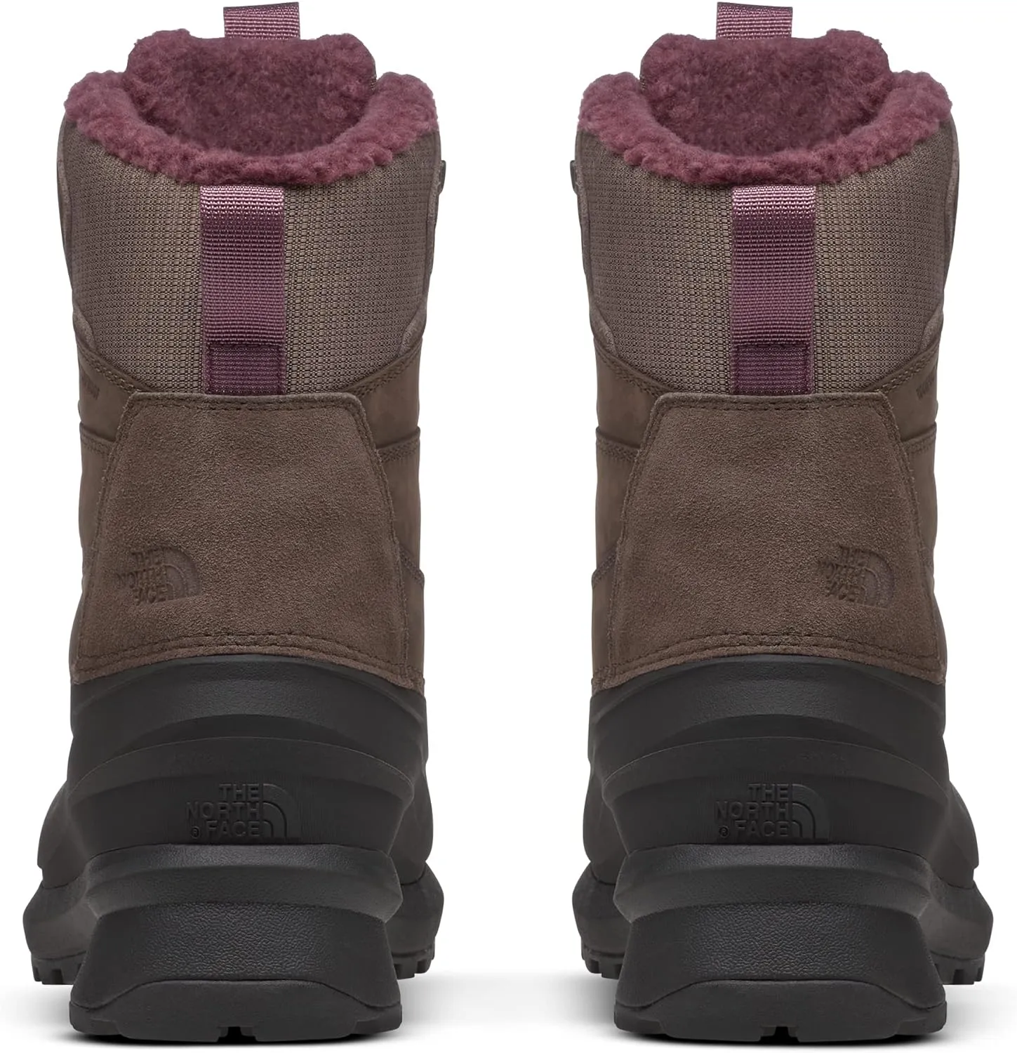 The North Face Women's Chilkat 400 Insulated Snow Boots  Color Deep Taupe/Black Size 9M