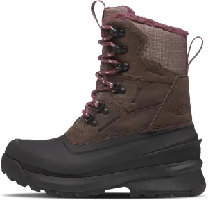 The North Face Women's Chilkat 400 Insulated Snow Boots  Color Deep Taupe/Black Size 9M