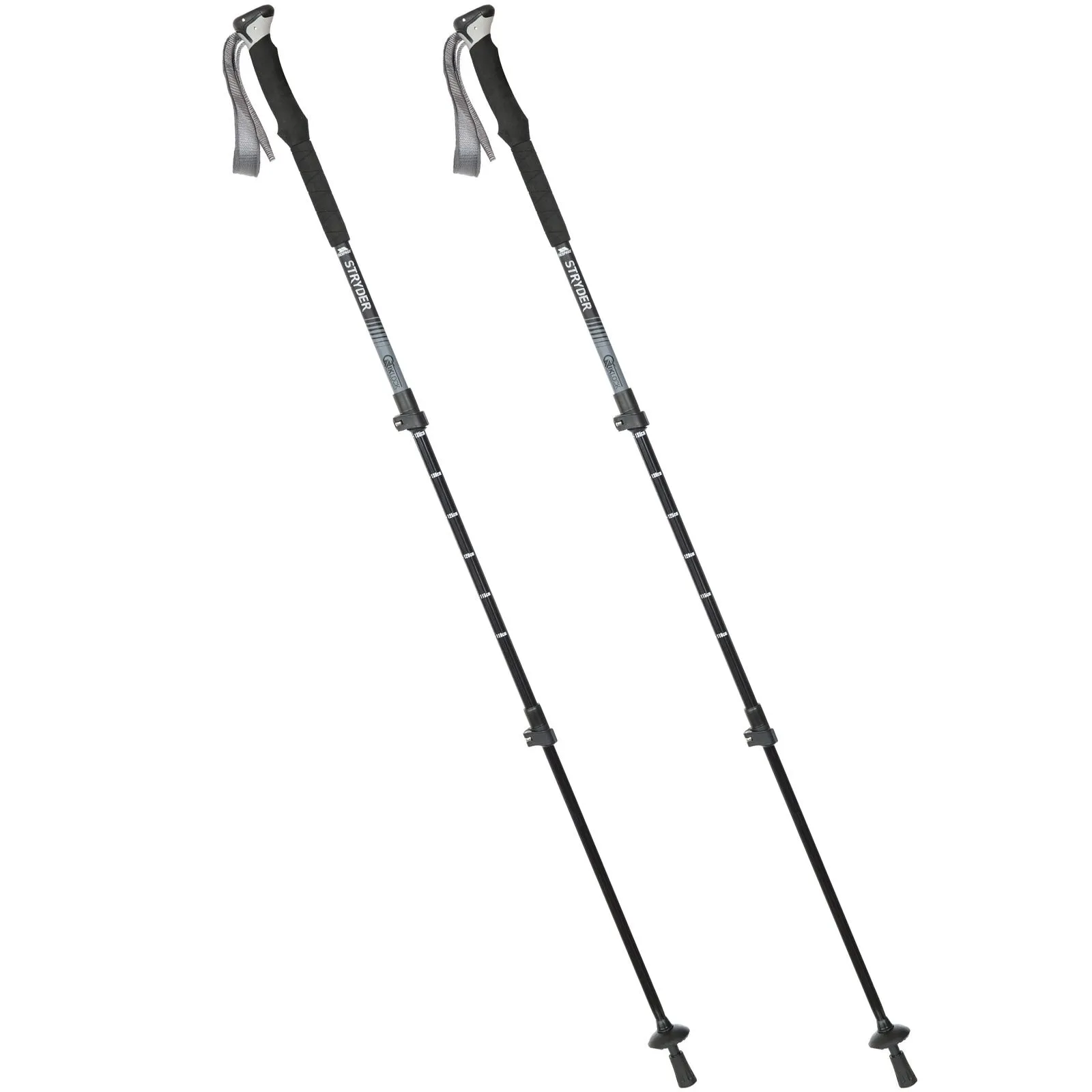 Trespass Stryder Twinpack Walking Trekking Poles