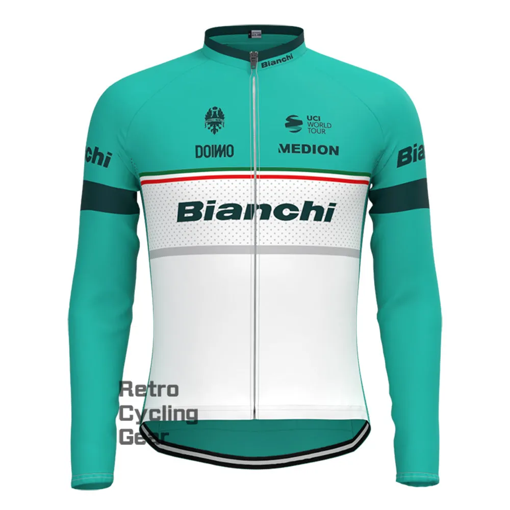 uci  Bianchi Long Sleeve Cycling Kits