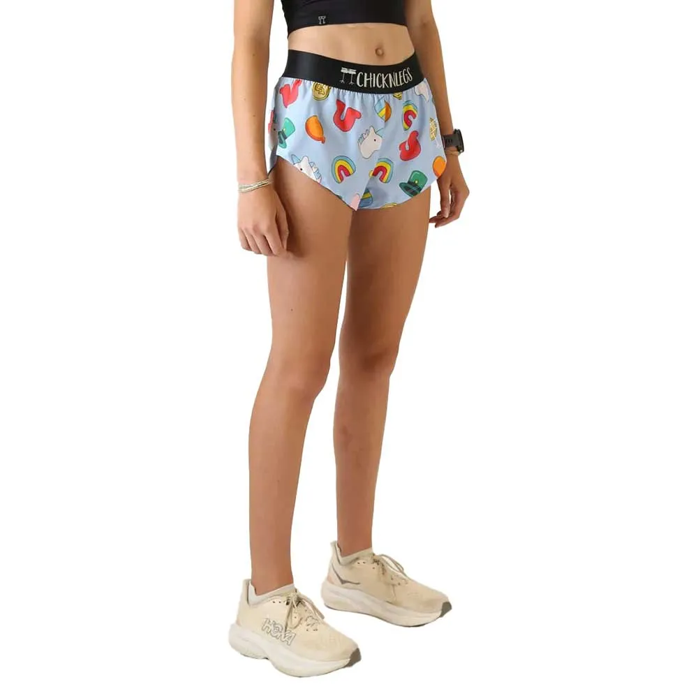 Women's Charms 1.5" Split Short - Lucky Charms